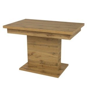 Sconto Jedálenský stôl SHIDA 2 dub apalačský, šírka 130 cm, rozkladací