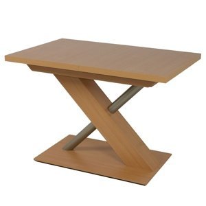 Sconto Jedálenský stôl UTENDI 1 buk, šírka 120 cm, rozkladací