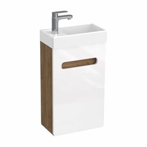 Kúpeľňová skrinka s keramickým umývadlom Lutecia W 40 P/L | A-Interiéry lutécia w 40