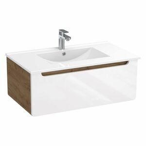 Kúpeľňová skrinka s keramickým umývadlom Lutecia W 80-1Z | A-Interiéry lutécia w 80-1z
