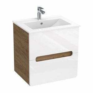Kúpeľňová skrinka s keramickým umývadlom Lutecia W 60-2Z | A-Interiéry lutécia w 60-2z