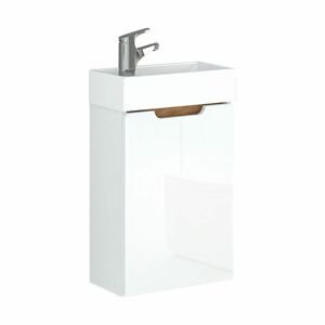 Kúpeľňová skrinka s keramickým umývadlom Spree 40 P/L | A-Interiéry spree_40