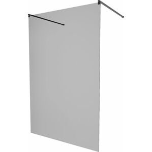 MEXEN/S - KIOTO samostatne stojaca sprchová zástena 110 x 200, grafit, čierna 800-110-002-70-40