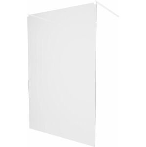 MEXEN/S - KIOTO samostatne stojaca sprchová zástena 100 x 200, transparent 8 mm, biela 800-100-002-20-00