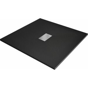 MEXEN - Hugo Sprchová vanička štvorcová 100x100, čierna 42701010