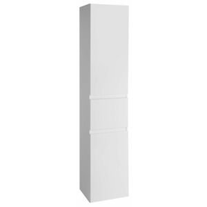 AQUALINE - ALTAIR vysoká skrinka s košom 40x184x31cm, biela AI185R