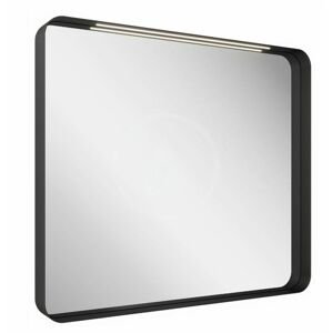 RAVAK - Strip Zrkadlo s LED osvetlením, 906x706 mm, čierna X000001572