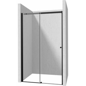 DEANTE - Kerria Plus nero Sprchové dvere, 100 cm - posuvné KTSPN10P