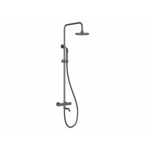 HOPA - Nástenný termostatický sprchový a vaňový set VEO grafitová BABPVNTIGR