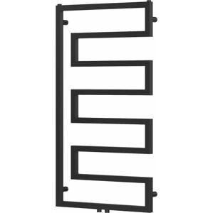 MEXEN - Floryda vykurovací rebrík/radiátor 1080 x 600 mm, 358 W, čierny W206-1080-600-00-70