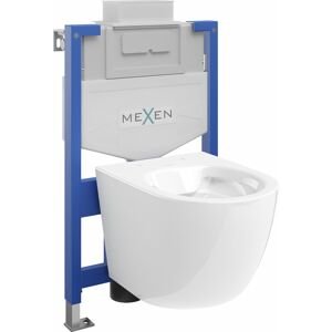 MEXEN/S - WC predstenová inštalačná sada Fenix XS-U s misou WC Lena, biela 6853322XX00