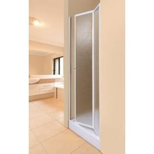 Aquatek - LUX B6 65 - Sprchové dvere zalamovacie 61 - 66 cm, výplň sklo - chinchila LUXB665-22