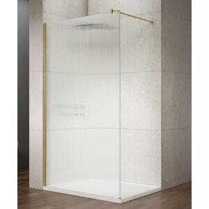 GELCO - VARIO GOLD jednodielna sprchová zástena na inštaláciu k stene, sklo nordic, 800 mm GX1580-08