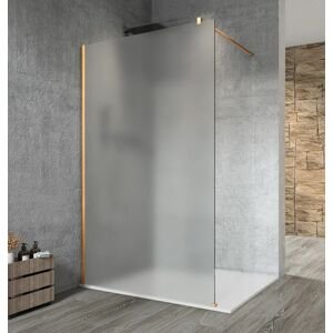 GELCO - VARIO GOLD MATT jednodielna sprchová zástena na inštaláciu k stene, matné sklo, 800  GX1480-01