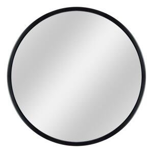 HOPA - Zrcadlo bez osvětlení HALLE BLACK - Průměr - 60 cm, Rozměr B - 0.9 cm OLNZHAL609B