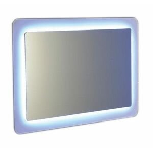 SAPHO - LORDE LED podsvietené zrkadlo s presahom 900x600mm, biela NL602