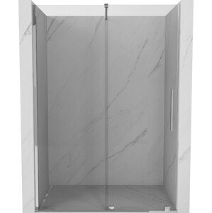 MEXEN/S - Velár posuvné sprchové dvere 130 cm, transparent, chróm 871-130-000-01-01