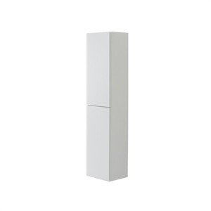 MEREO - Aira, kúpeľňová skrinka 170 cm vysoká, ľavé otváranie, biela CN714LN