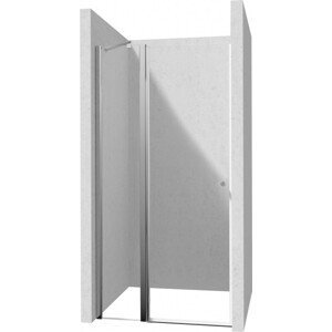 DEANTE - Kerria Plus sprchové dvere bez stenového profilu, 120 cm chróm KTSU045P