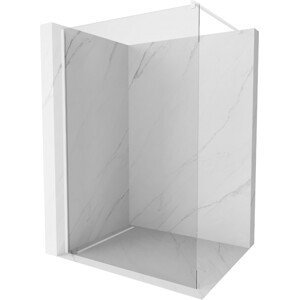 MEXEN/S - Kyoto Sprchová zástena WALK-IN 150 x 200 cm, transparent 8 mm, biela 800-150-101-20-00