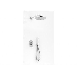 KOHLMAN KOHLMAN  - sprchový set so 40cm hlavovou sprchou, vyústením a ručnou sprchou QW210BR40