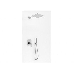KOHLMAN KOHLMAN  - sprchový set s 20 cm dažďovou sprchou, vyústením a ručnou sprchou QW210EQ20