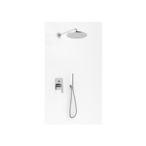 KOHLMAN KOHLMAN  - sprchový set so 40cm dažďovou sprchou, vyústením a ručnou sprchou QW210ER40