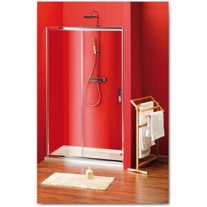 GELCO - SIGMA sprchové dvere posuvné 1100mm, sklo Brick SG3261