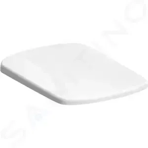 GEBERIT - Selnova Square WC sedadlo, duroplast, Softclose, biela 500.334.01.1