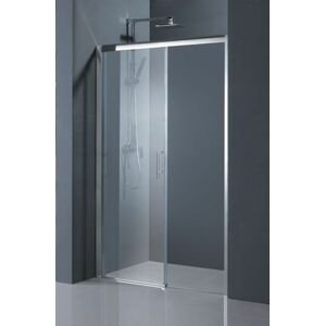 HOPA - Sprchové dvere ESTRELA - Farba rámu zásteny - Hliník chróm, Rozmer A - 140, Smer zatváranie - Pravé (DX), Výplň - Číre bezpečnostné sklo - 6 mm BCESTR14CCP