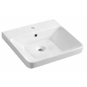 SAPHO - THALIE 50 keramické umývadlo nábytkové 50x46cm, biela TH11050