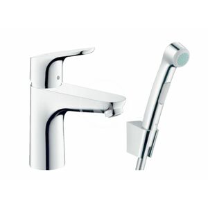 HANSGROHE - Focus E2 Umývadlová batéria 100, s ručnou sprchou Bidette, chróm 31927000