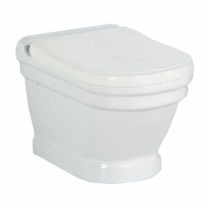 SAPHO - ANTIK závesná WC misa, 36x53cm, biela AN320