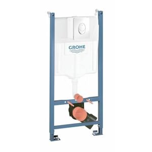 GROHE - Rapid SL Predstenový inštalačný prvok na závesné WC, nádržka GD2, ovládacie tlačidlo Skate Air, chróm 38745001