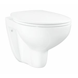 GROHE - Bau Ceramic Závesné WC s doskou SoftClose, Rimless, alpská biela 39351000