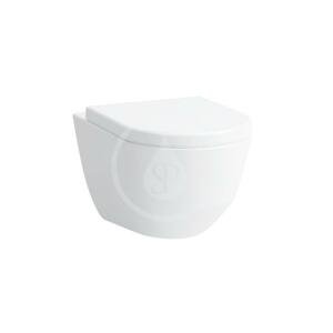 Laufen - Pro Závesné WC Compact, 490x360 mm, Rimless, s LCC, biela H8209654000001