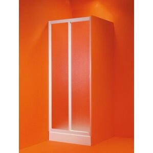 HOPA - Sprchové dvere PORTA - Farba rámu zásteny - Plast biely, Rozmer A - 90 - 100 cm OLBMAE10EX