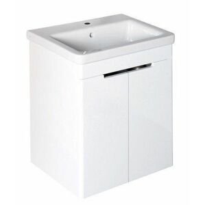 SAPHO - ELLA umývadlová skrinka 56,5x65x43cm, 2x dvierka,biela EL065-3030