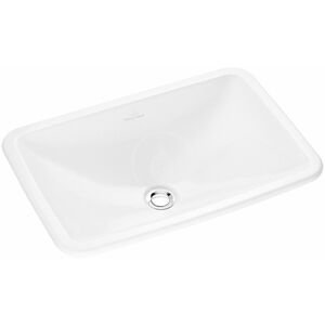 VILLEROY & BOCH - Loop&Friends Bezotvorové umývadlo s prepadom, 600 mm x 405 mm, biele – umývadlo, s prepadom, s Ceramicplus 614500R1
