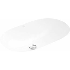 VILLEROY & BOCH - O.novo Vstavané umývadlo, 600x350 mm, s prepadom, CeramicPlus, biela 416260R1