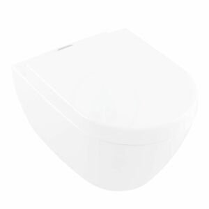 VILLEROY & BOCH - Subway 2.0 Závesné WC, hlboké splachovanie, Aquareduct, DirectFlush, s CeramicPlus, alpská biela 5614A1R1