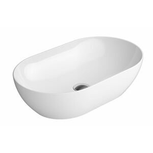 GSI - PURA keramické umývadlo na dosku 60x37 cm, biela ExtraGlaze 883411