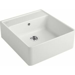 VILLEROY & BOCH VILLEROY & BOCH - Keramický drez Single-bowl sink Stone white modulový 595 x 630 x 220 bez excentra 632061RW