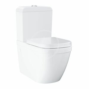 GROHE - Euro Ceramic WC kombi súprava s nádržkou a doskou softclose, rimless, alpská biela 39462000