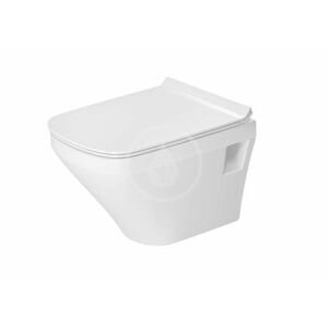 DURAVIT - DuraStyle Závesné WC, Rimless, s HygieneGlaze, alpská biela 2571092000
