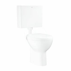 GROHE - Bau Ceramic WC kombi súprava s nádržkou a sedadlom, rimless, alpská biela 39560000