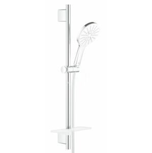 GROHE - Rainshower SmartActive Súprava sprchovej hlavice 130, 3 prúdy, tyče 600 mm a hadice, mesačná biela 26576LS0