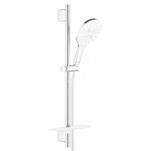 GROHE - Rainshower SmartActive Súprava sprchovej hlavice 150 9,5 l/min, 3 prúdy, tyče 600 mm a hadice, mesačná biela 26592LS0