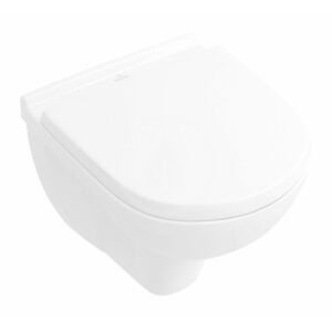 VILLEROY & BOCH - O.novo Závesné WC s doskou SoftClosing, DirectFlush, CeramicPlus, alpská biela 5688HRR1