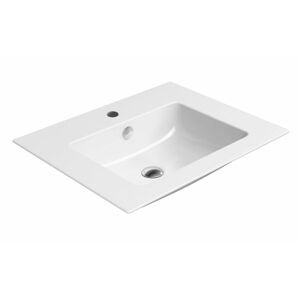 GSI - PURA keramické umývadlo slim 60x50 cm, biela ExtraGlaze 8836111
